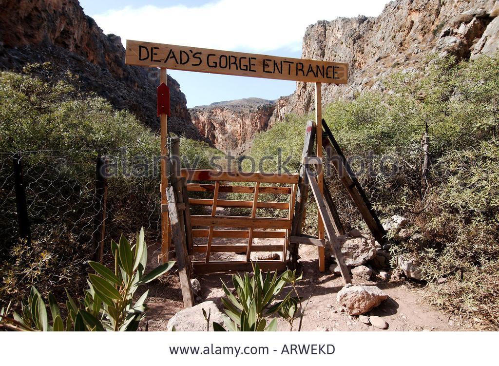 Dimitra Apartments Zakros Canyon Entrance Extérieur photo